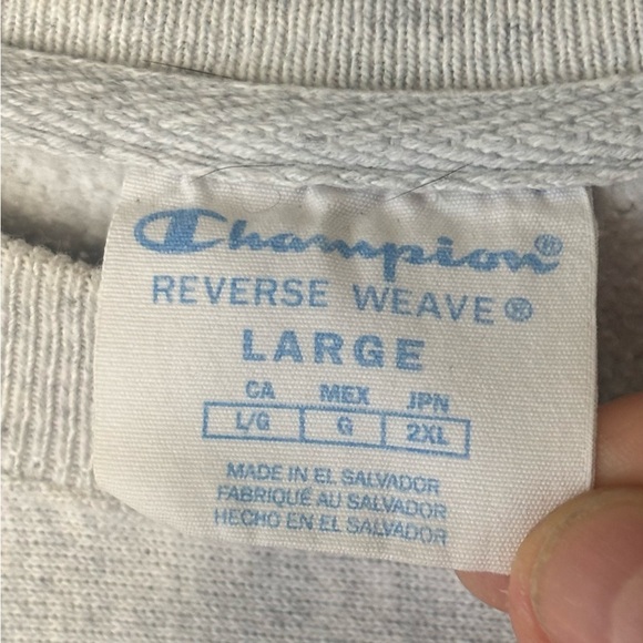 Vintage Y2K Champion Reverse Weave Kansas State Wildcats Crewneck Sweatshirt L - Picture 4 of 7